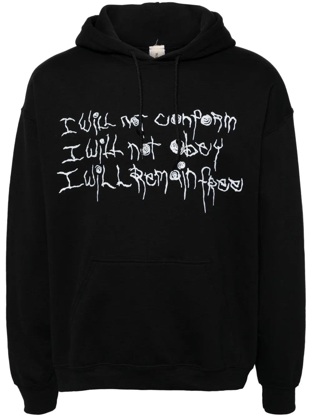 Graphic-Print Hoodie