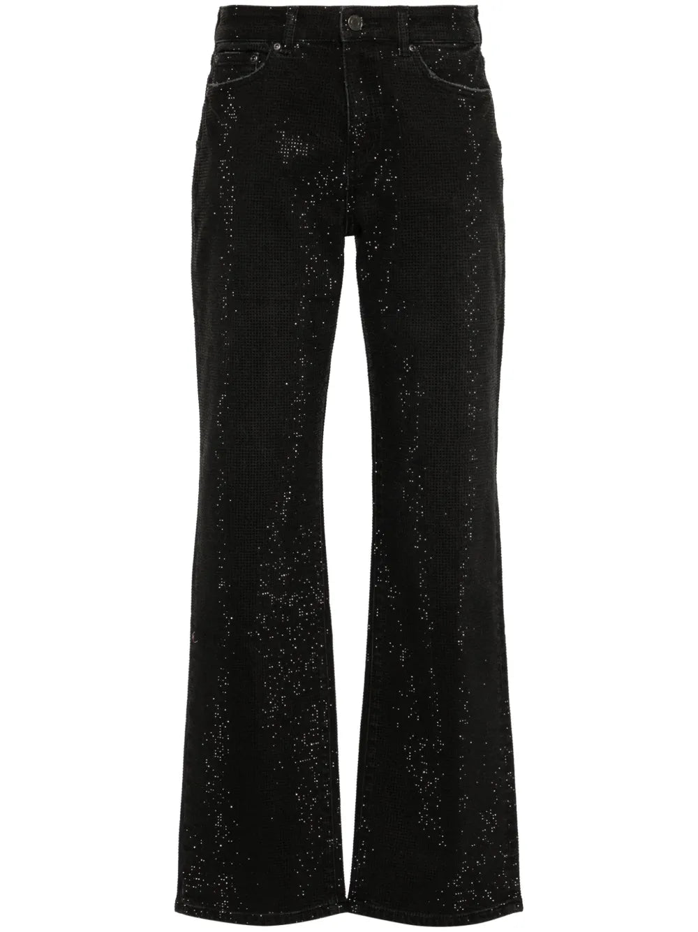Crystal-Embellished Jeans