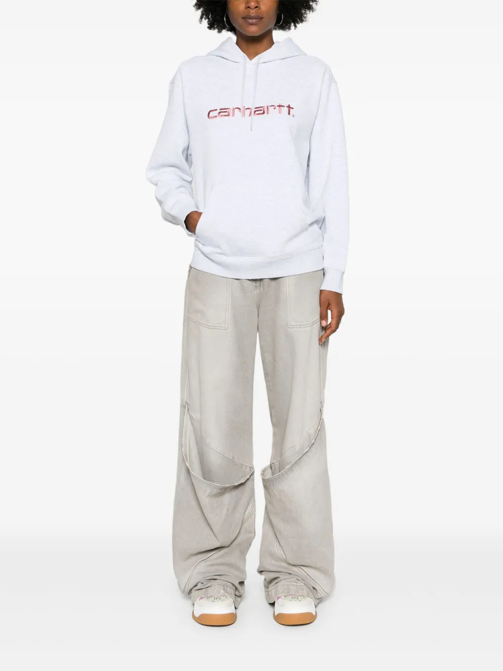 Logo-Embroidered Hoodie