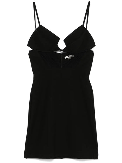 Crepe Mini Dress