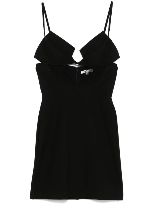 Crepe Mini Dress
