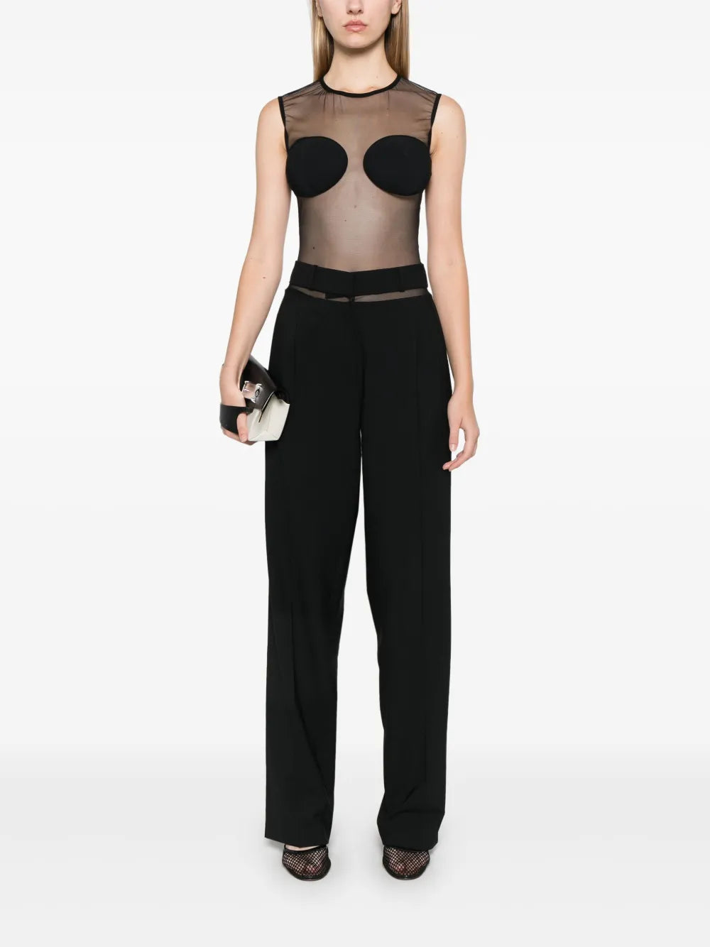 Semi-Sheer Bodysuit