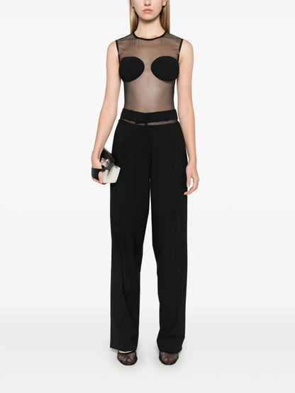 Semi-Sheer Bodysuit