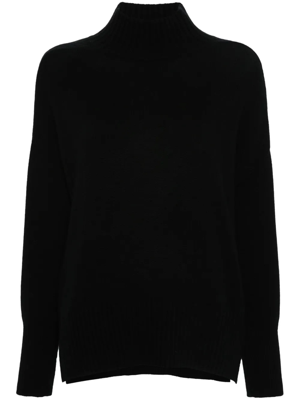 Mock-Neck Cashmere Sweater