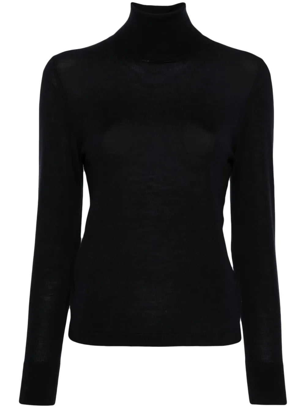 Roll-Neck Virgin Wool Sweater