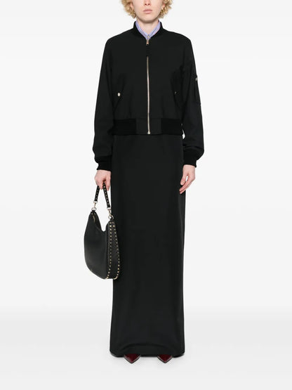 Faille Maxi Skirt