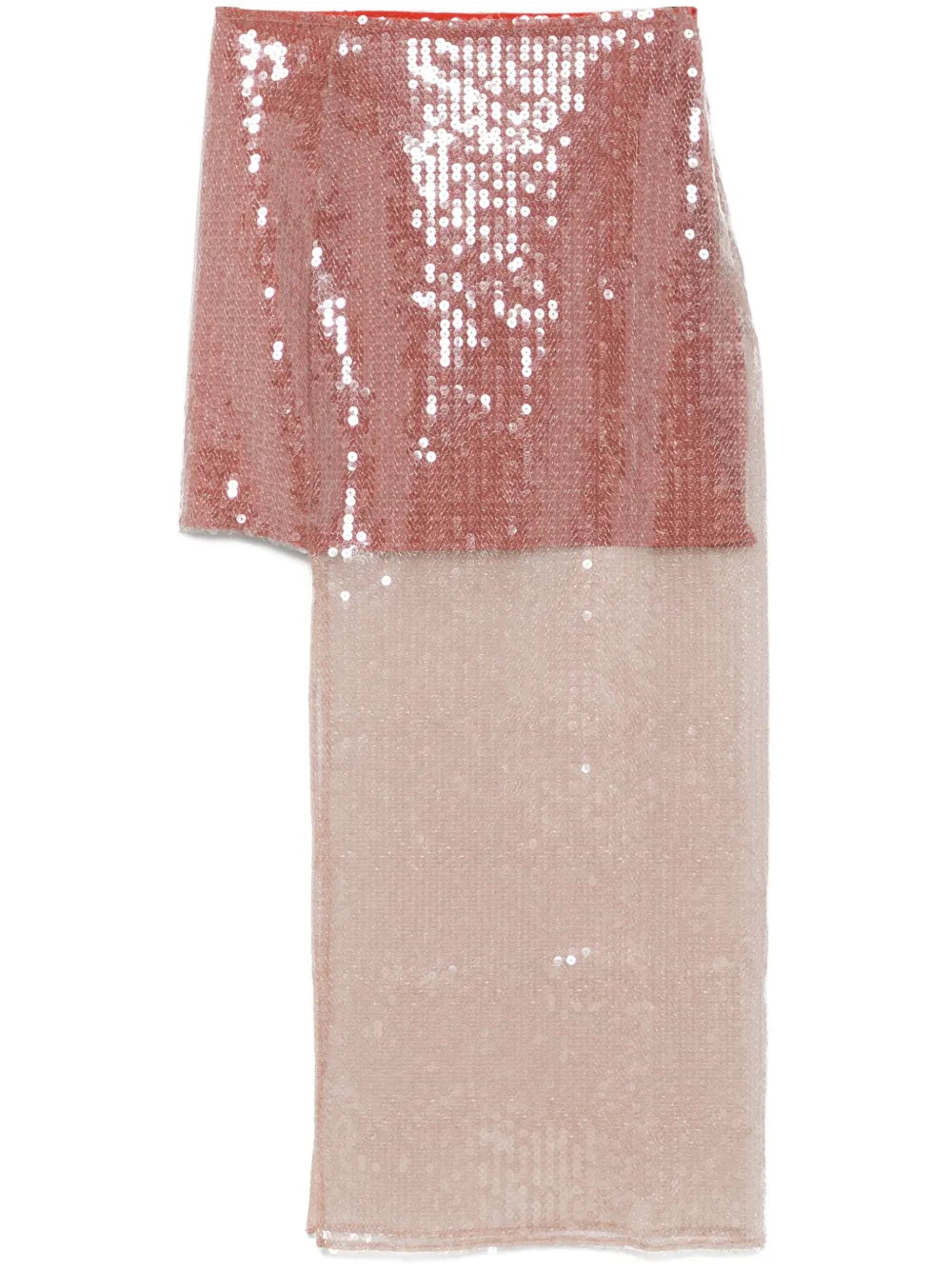 Asymmetric Midi Skirt