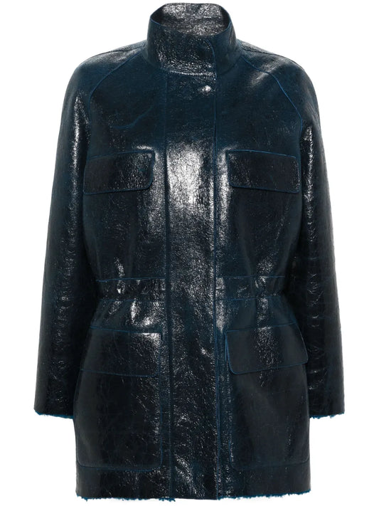 Leather Coat