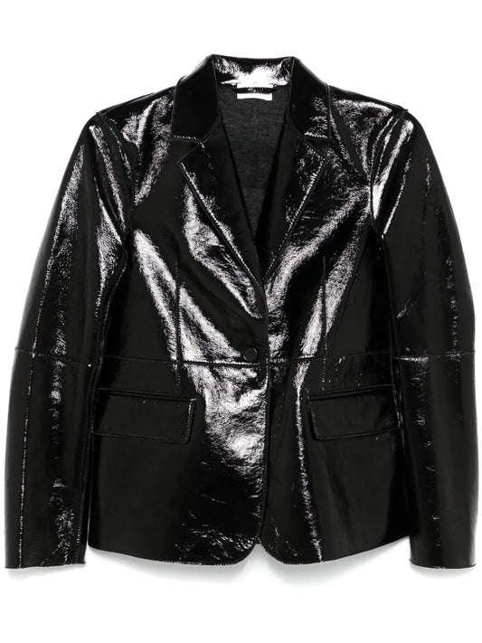 Leather Blazer