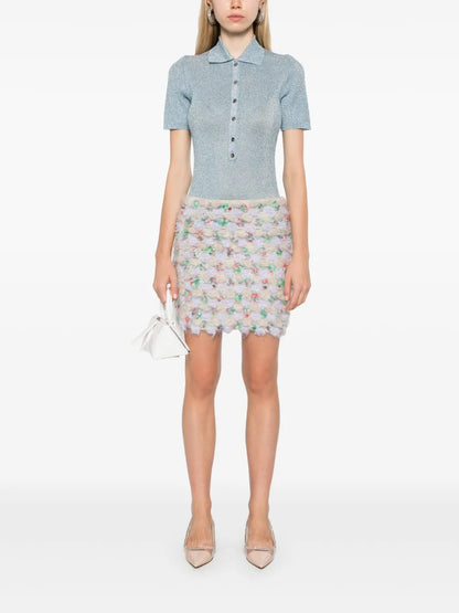Lurex Polo Top