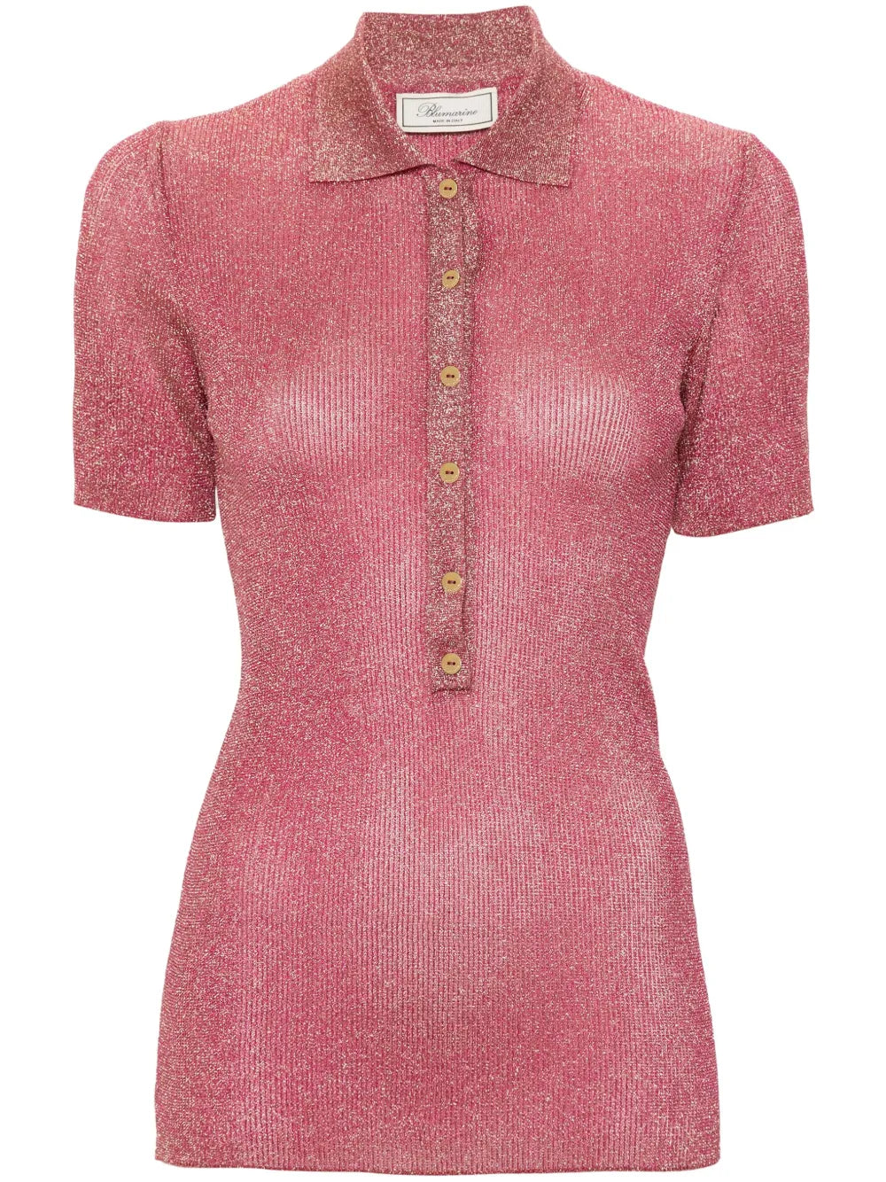 Lurex Polo Top