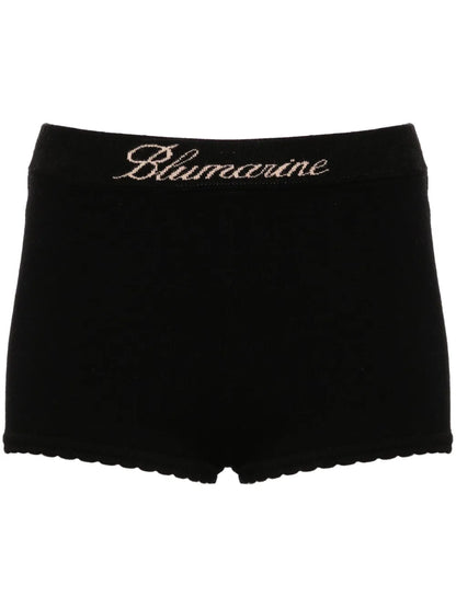 Logo-Jacquard Mini Shorts