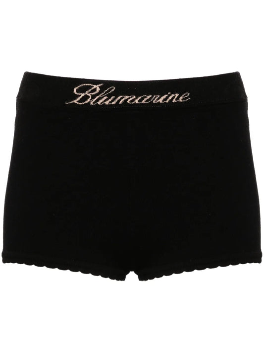 Logo-Jacquard Mini Shorts