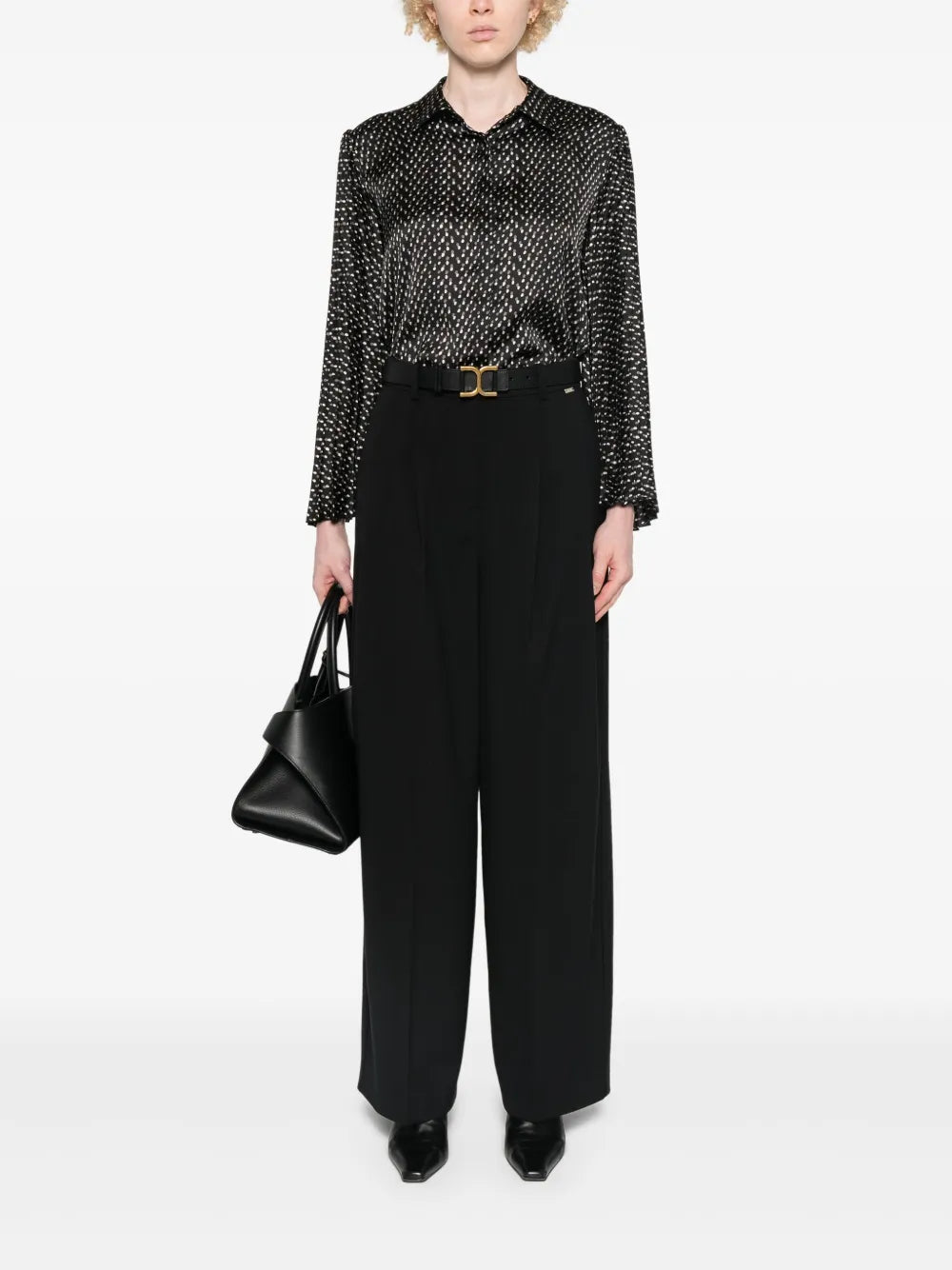 Pleat-Detailing Trousers