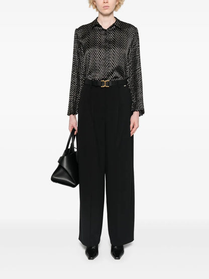 Pleat-Detailing Trousers