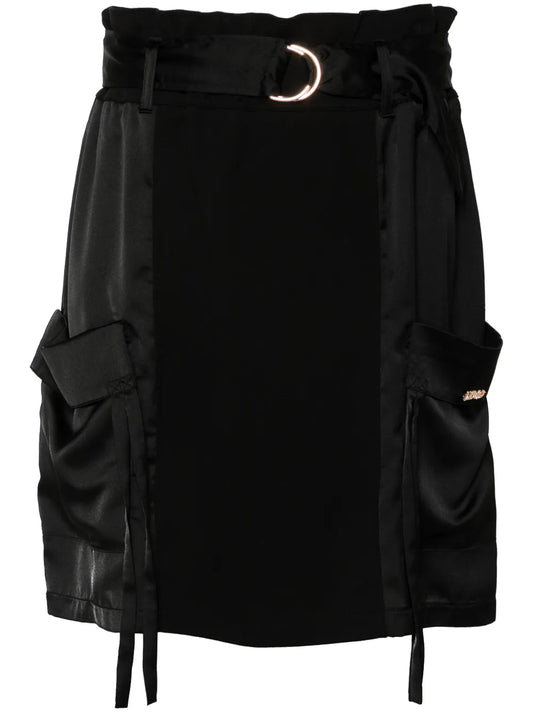 Belted Mini Skirt