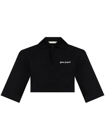 Cropped Polo Shirt