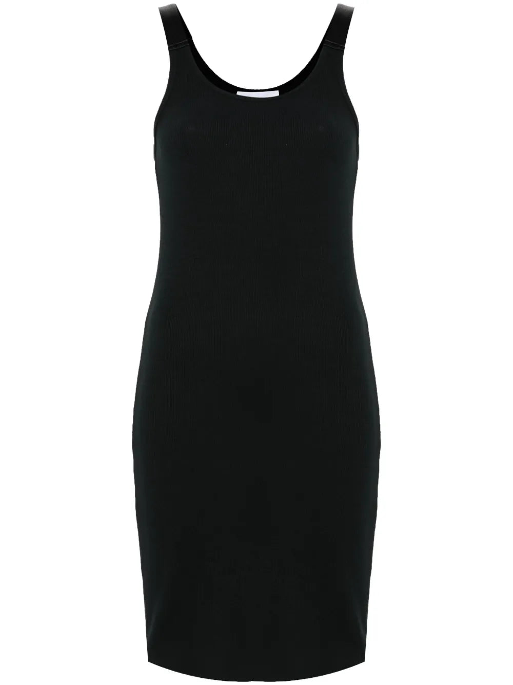 Fine-Ribbed Mini Dress
