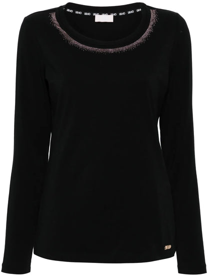 Bead-Embellished T-Shirt