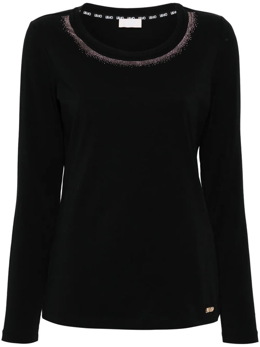 Bead-Embellished T-Shirt