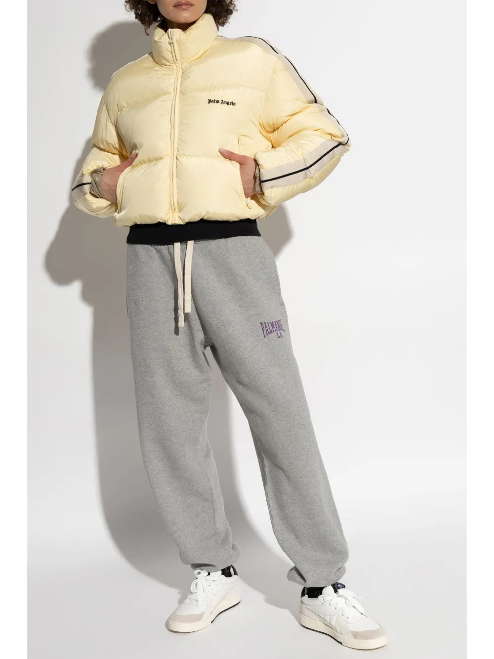 Logo-Embroidered Puffer Jacket