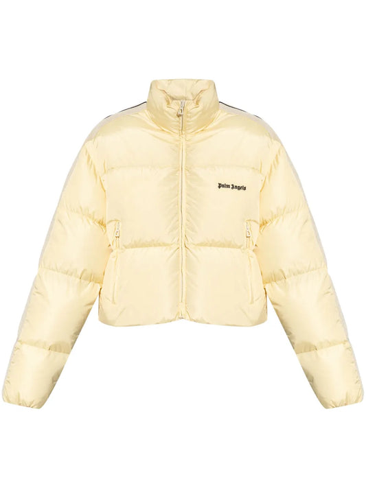 Logo-Embroidered Puffer Jacket