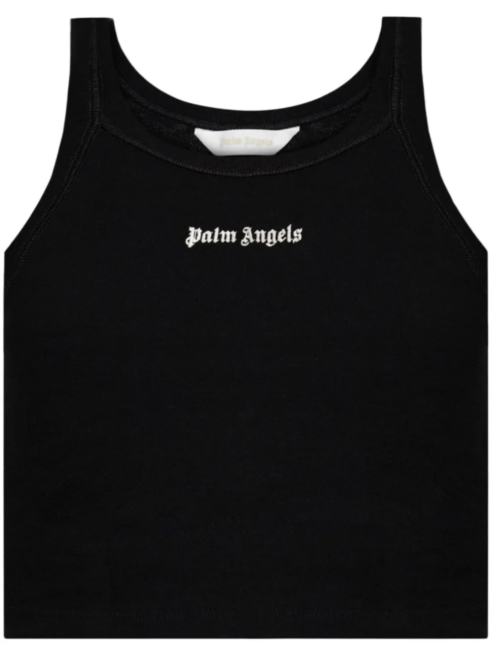 Logo-Embroidered Ribbed Tank Top