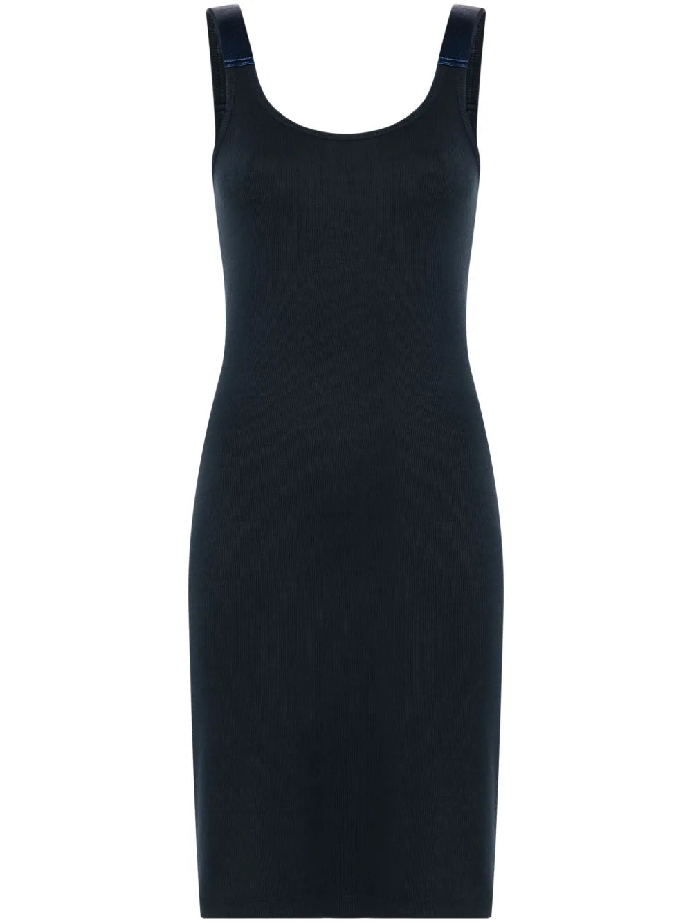Fine-Ribbed Mini Dress
