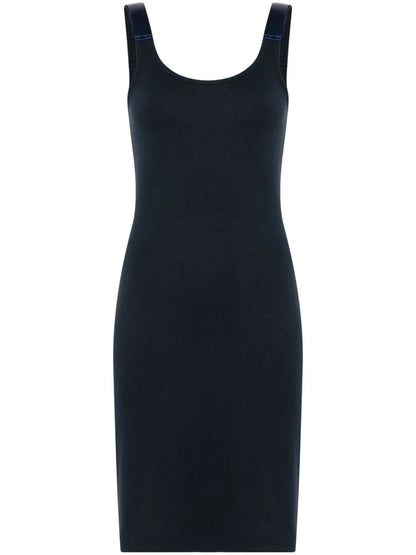 Fine-Ribbed Mini Dress