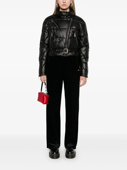 Baroque Buckle Puffer Jacket