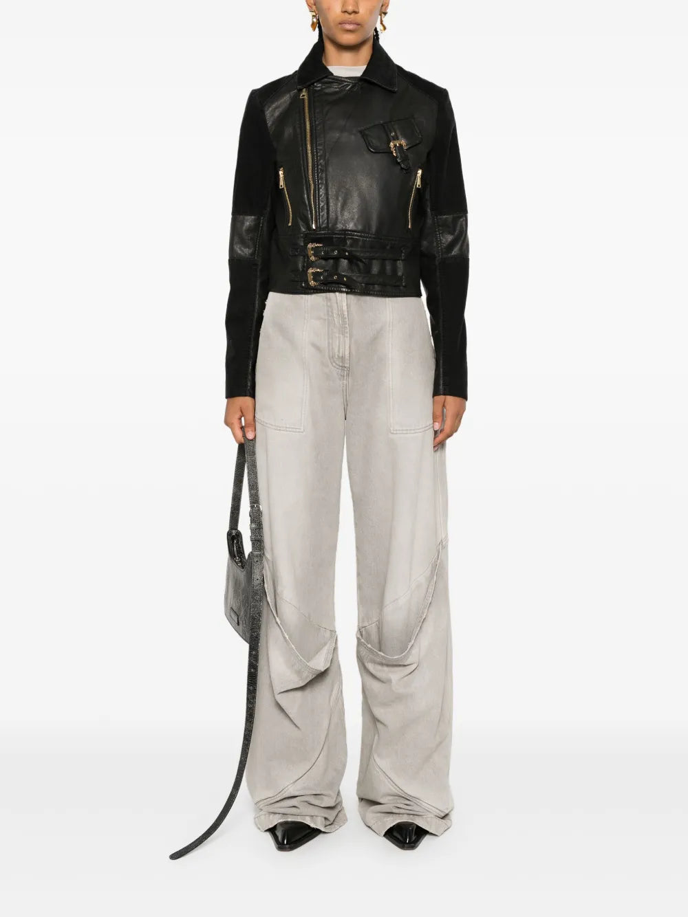 Panelled-Design Jacket