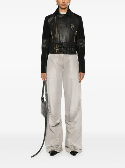 Panelled-Design Jacket