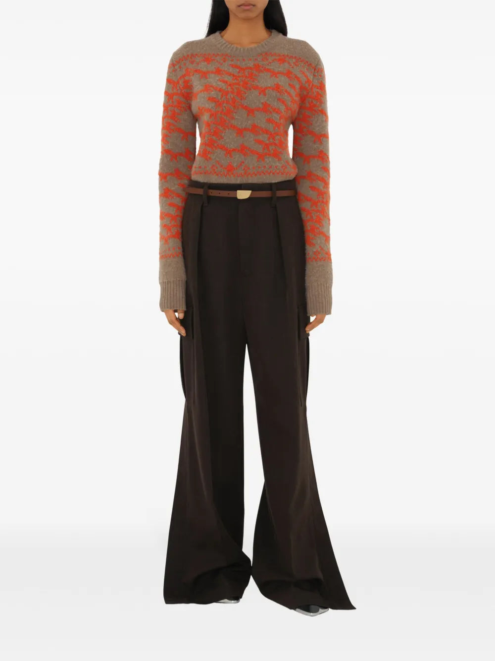 Cropped Fox Jumper