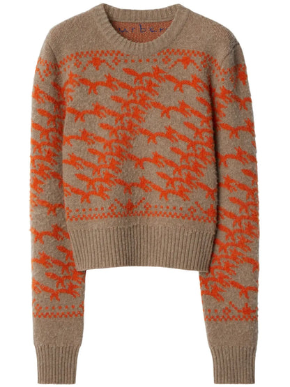 Cropped Fox Jumper