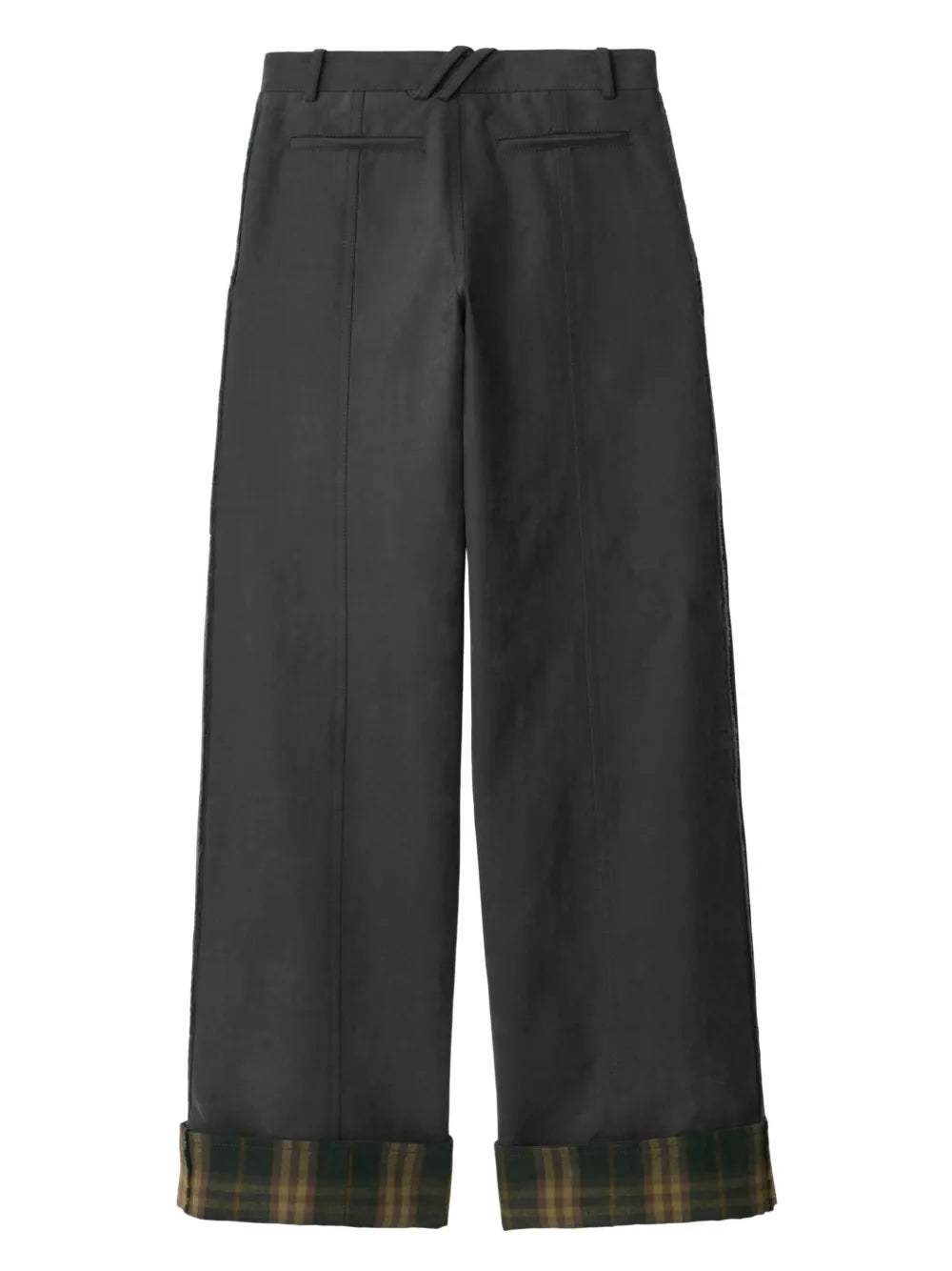 Check-Trim Trousers
