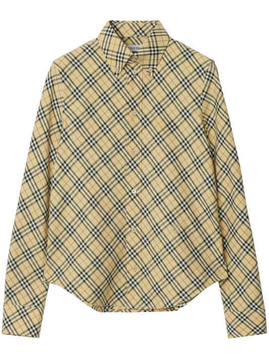 Checked Cotton Shirt