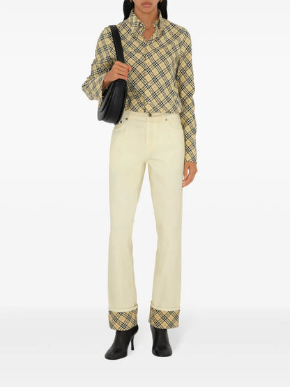 Checked Cotton Shirt