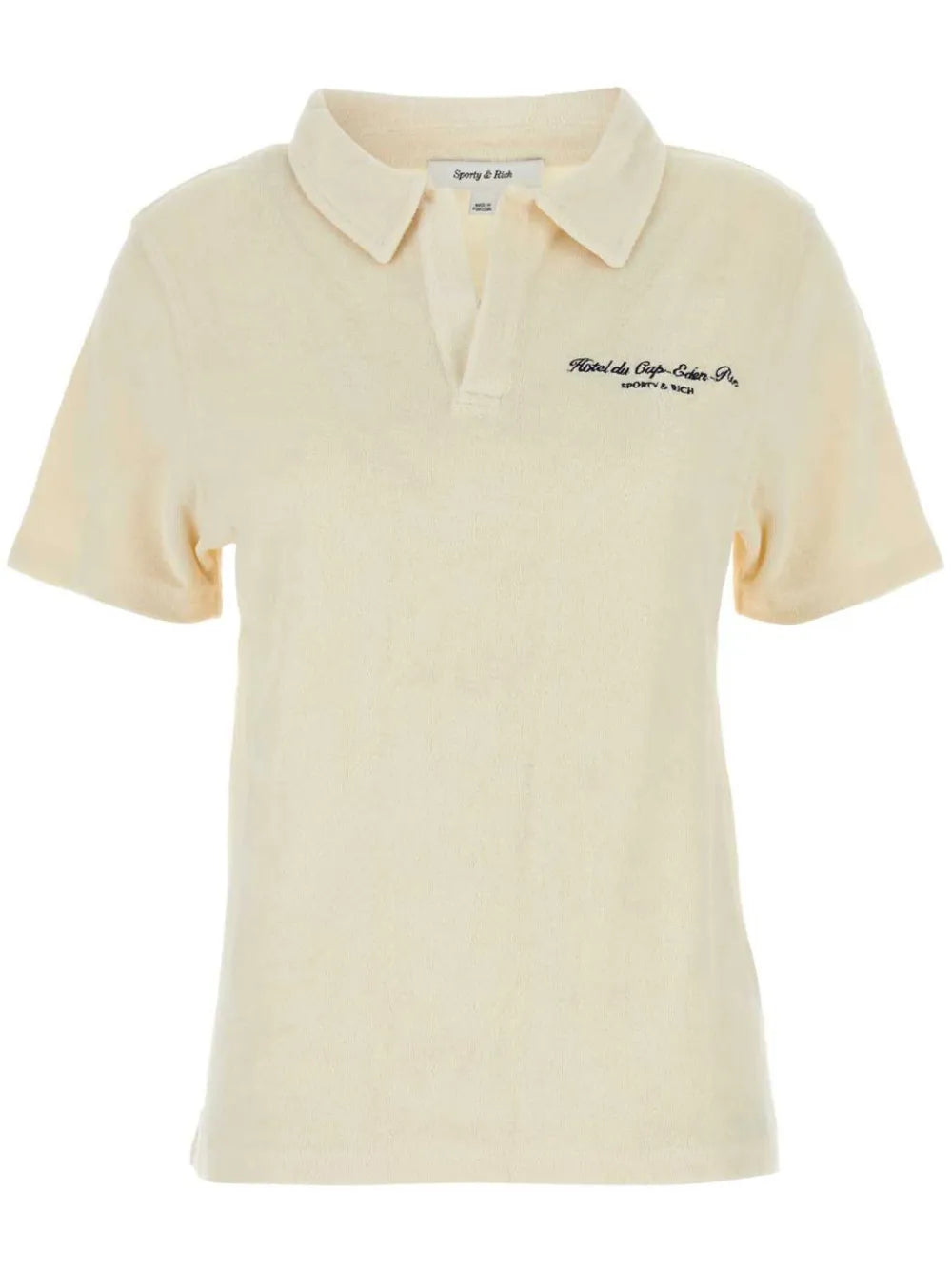 Terry-Cloth Polo Shirt