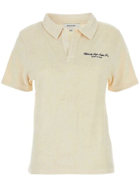 Terry-Cloth Polo Shirt