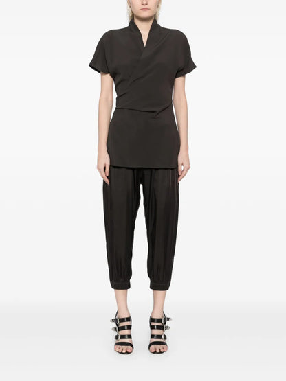 Cropped Track Pants