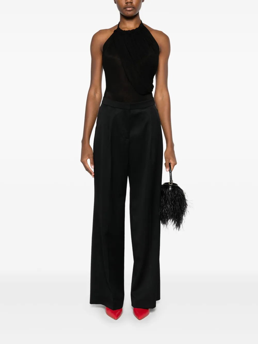 Wool Tailored Trousers