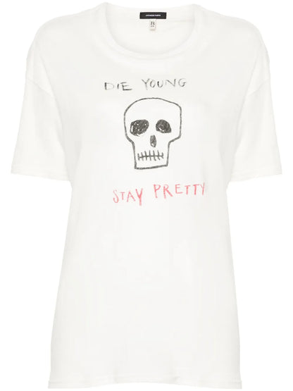 Slogan-Print T-Shirt