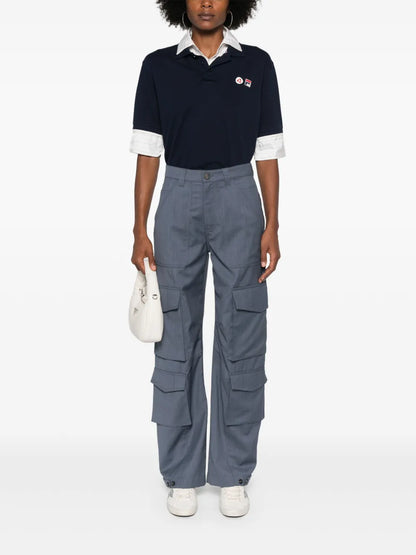 Virgin-Wool Cargo Pants