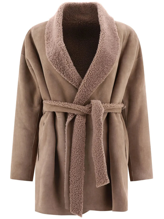 Leather Shearling Jacket