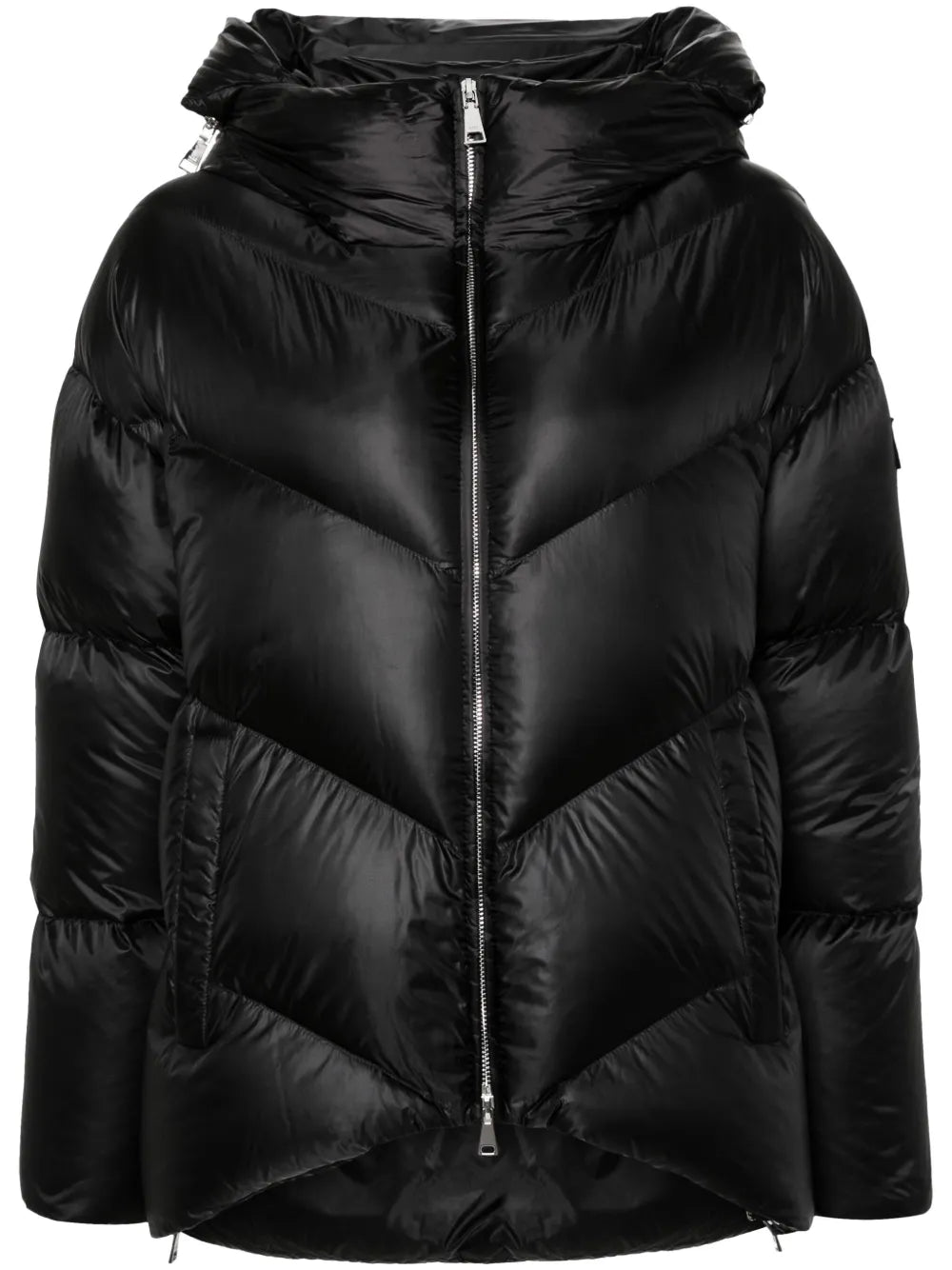 Logo-Patch Puffer Jacket