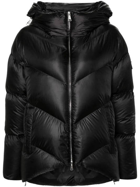 Logo-Patch Puffer Jacket