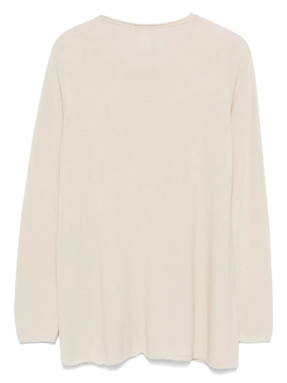 Rolled-Trim Sweater