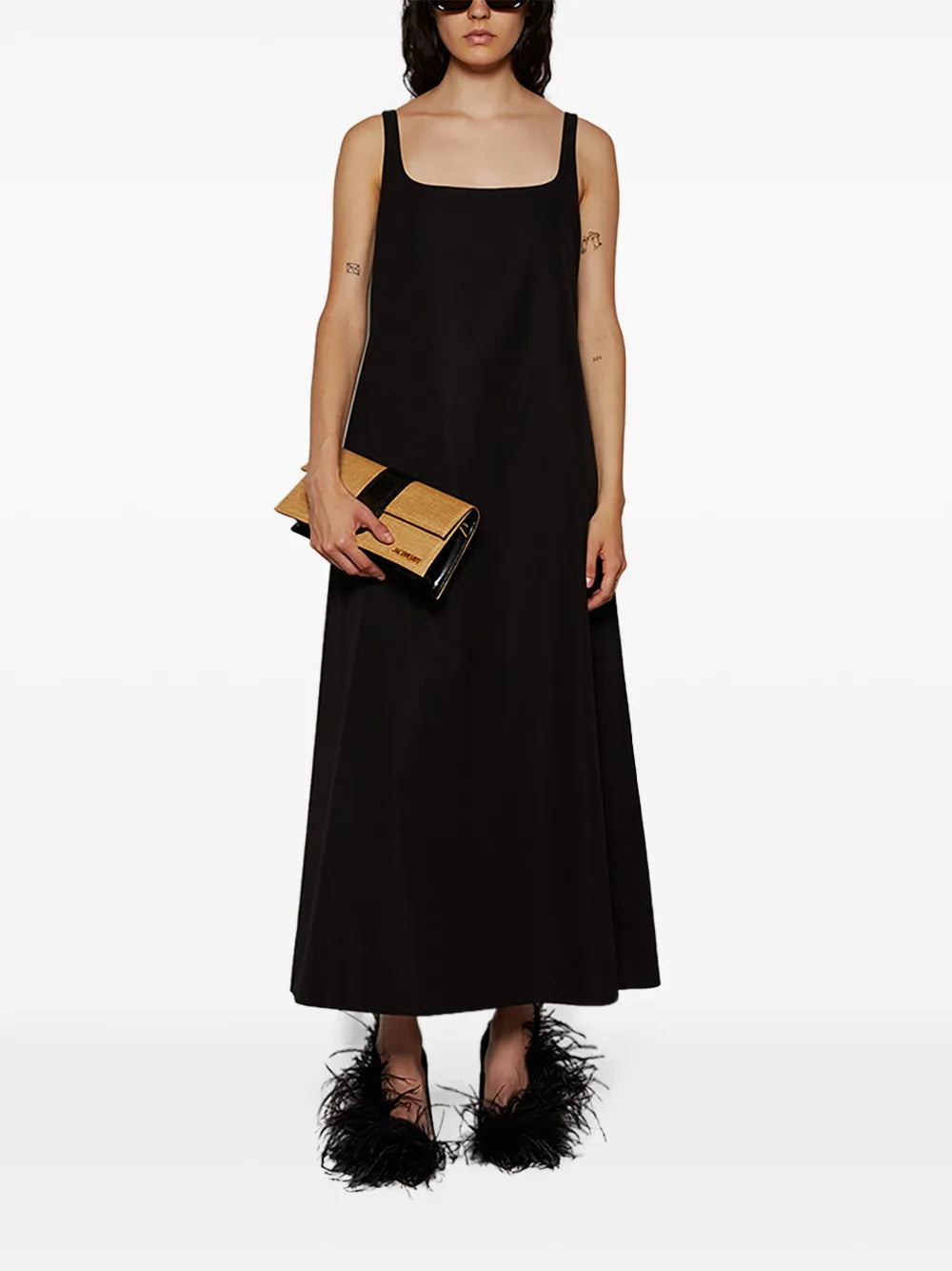 Backless Midi Dress