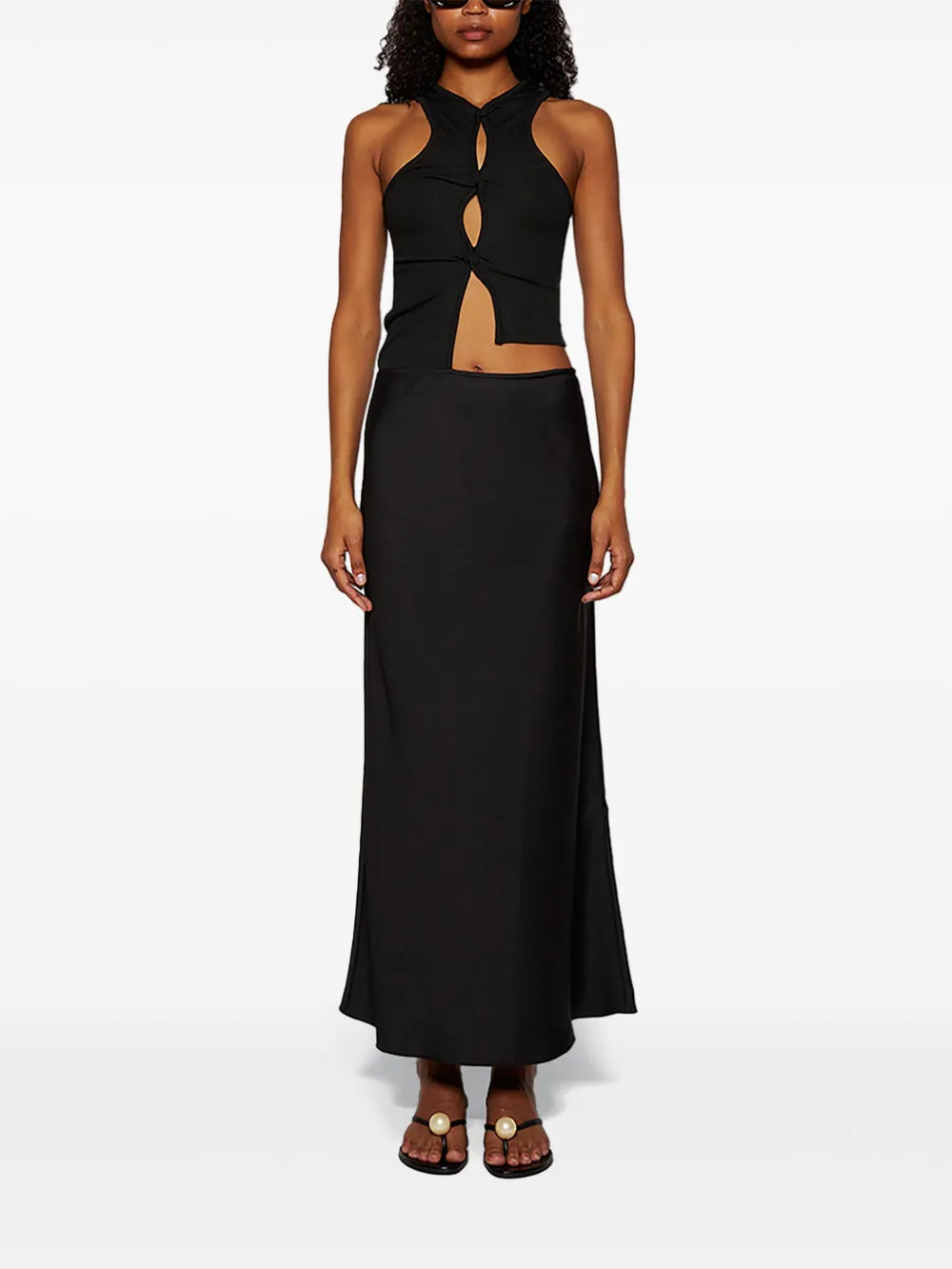 Open Twist Dress