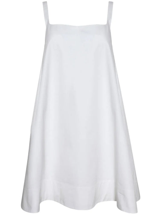 Scoop-Back Mini Dress